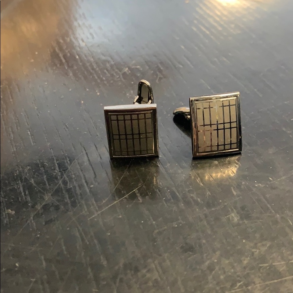 Men’s Pewter Cuff Links